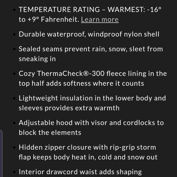 Lands End Womens Squall Parka - Picture 4 of 8